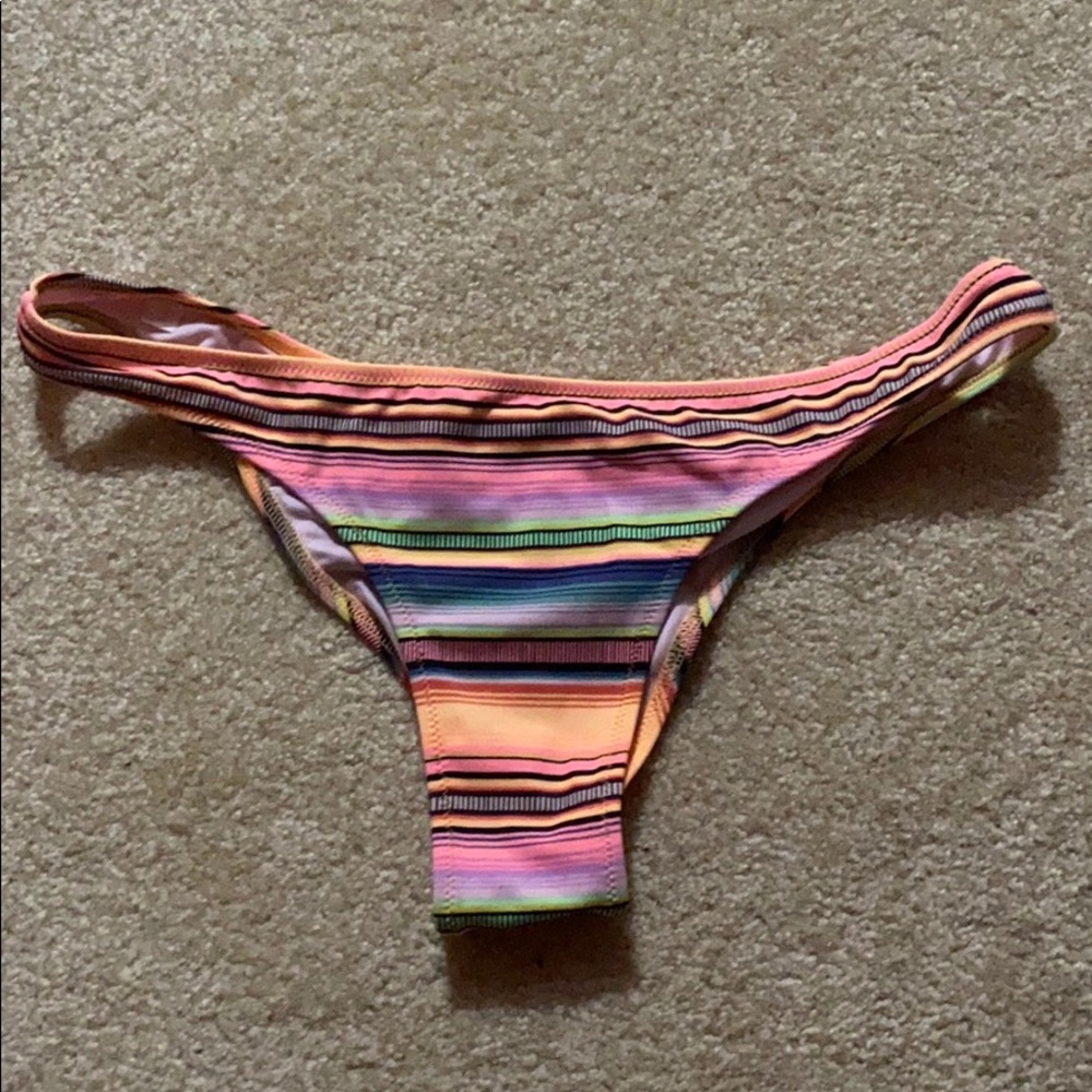Victoria secret ruched bikini bottom